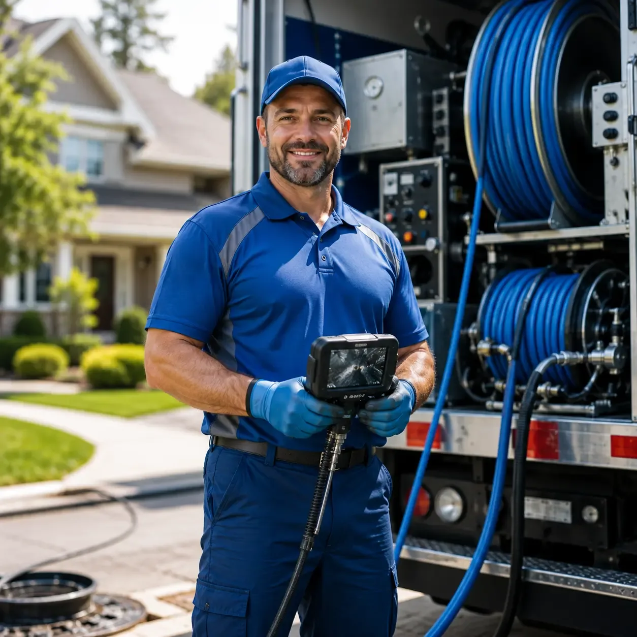 Local outdoor drain cleaning specialists in Plumville, PA